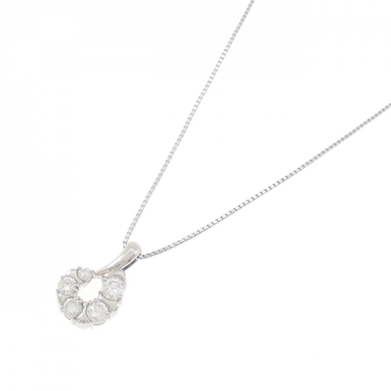 PT850 ダイヤモンド ネックレス 1.00CT