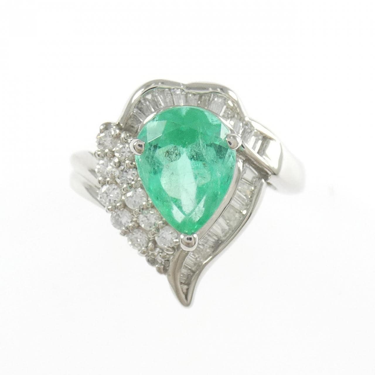 PT900 エメラルド リング 1.87CT