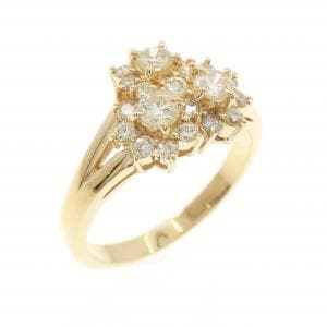 K18YG ダイヤモンド リング 0.50CT