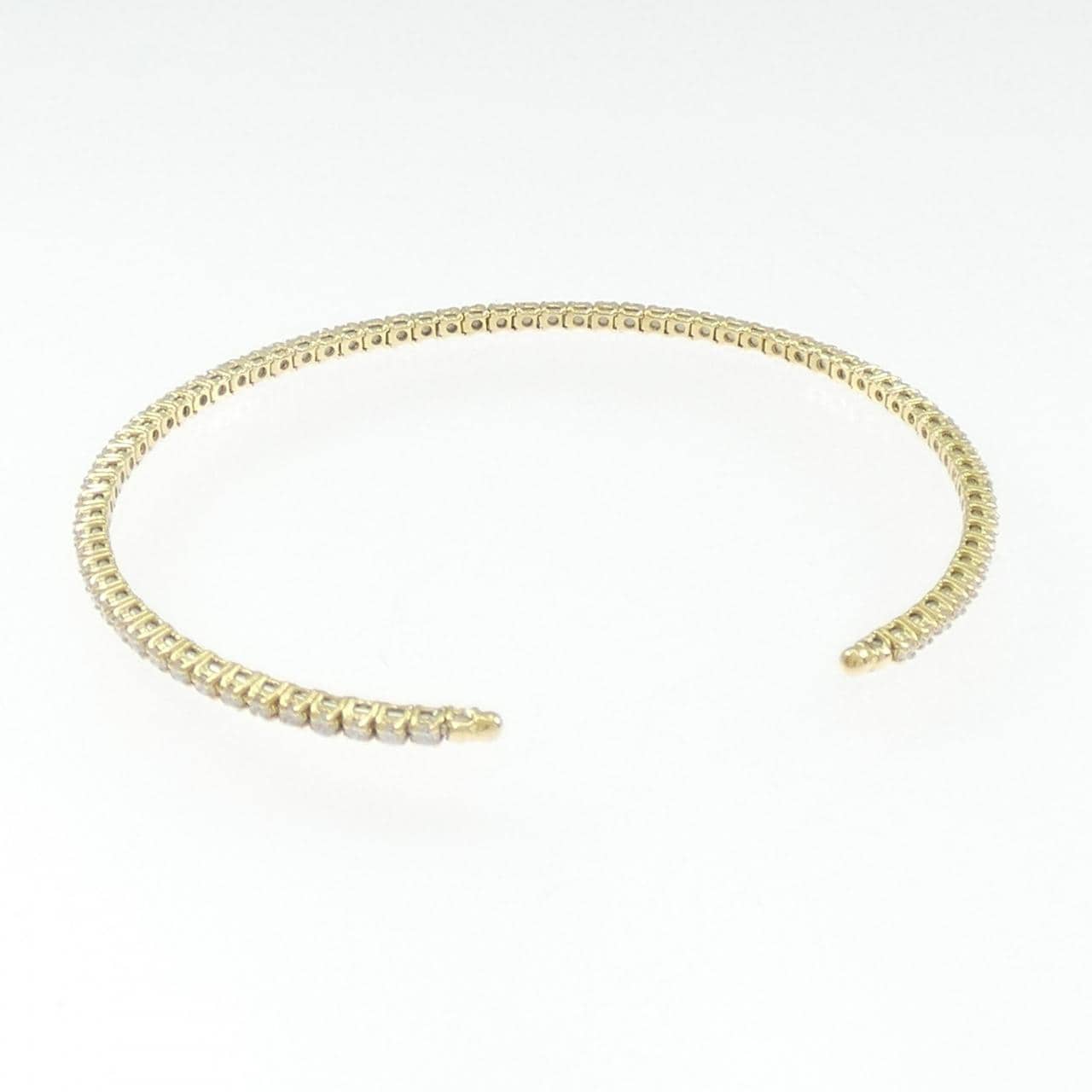 K18YG ダイヤモンド バングル 1.00CT