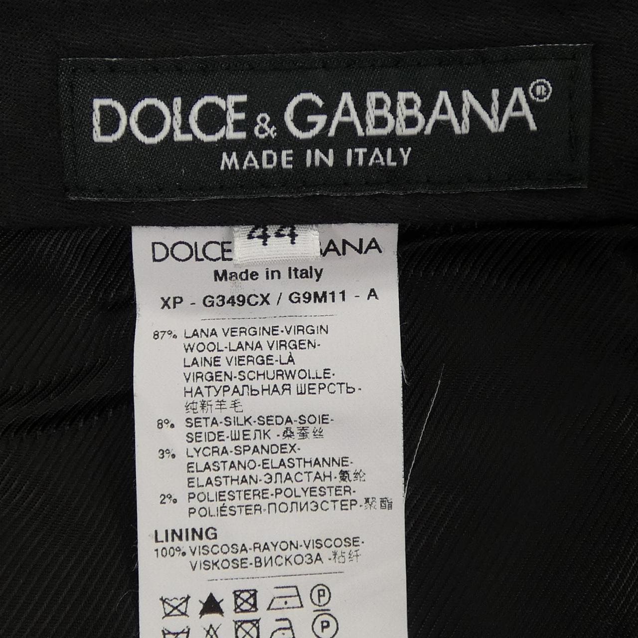 ドルチェアンドガッバーナ DOLCE&GABBANA G349CX/G9M11 パンツ