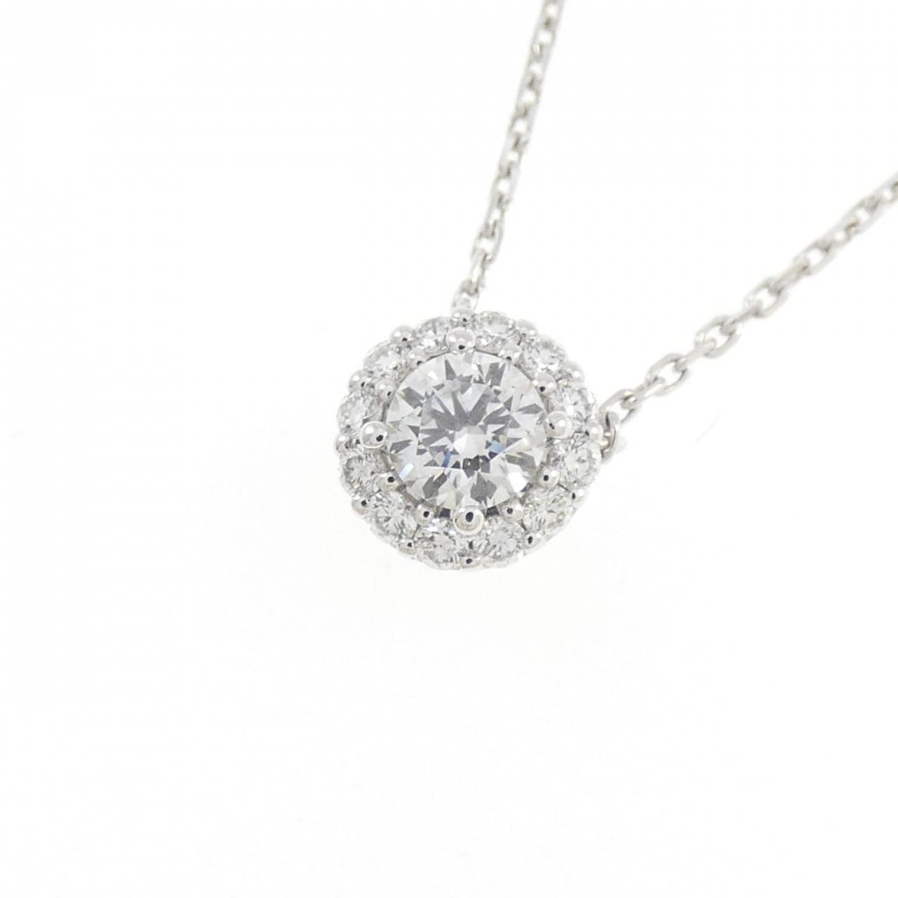 グラフ アイコン ネックレス 0.22CT E VS1