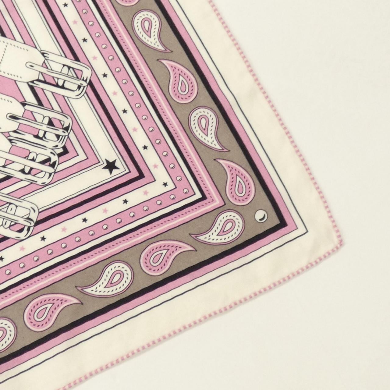 エルメス HERMES MORS A JOUETS BANDANA H244354S カレジェアン140 ショール