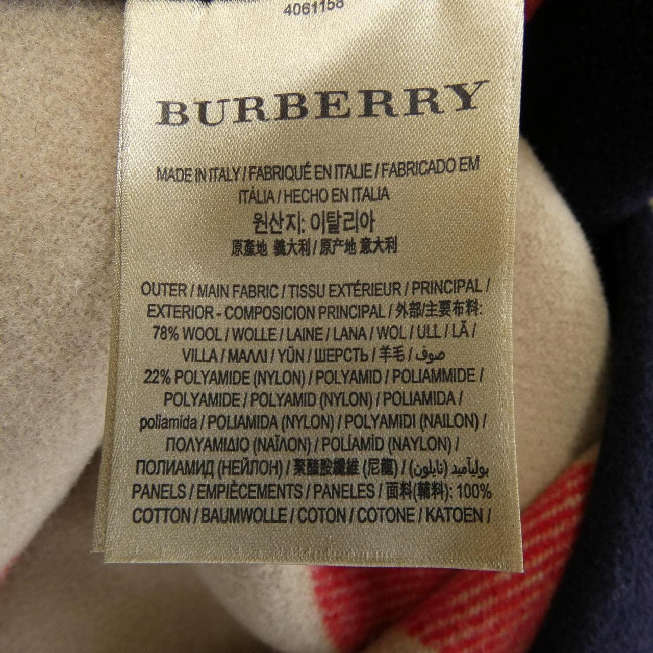バーバリー BURBERRY 40611581 ケープ