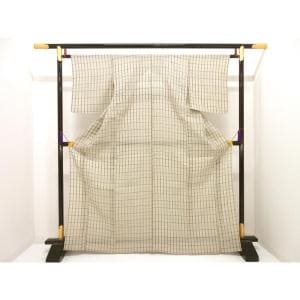 単衣　小千谷　裄丈Ｓ寸