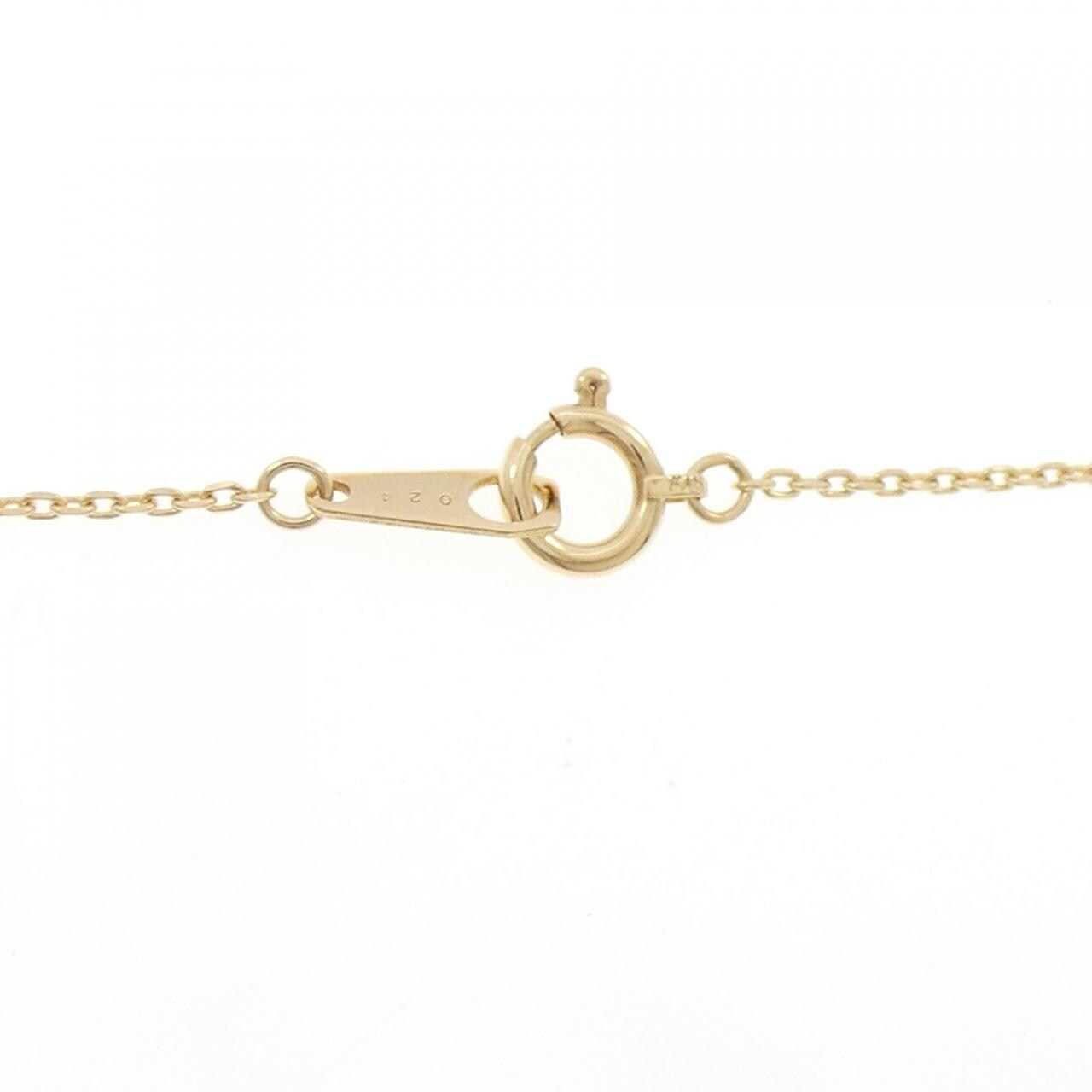 K18YG ダイヤモンド ネックレス 0.24CT