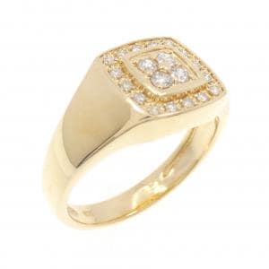 K18YG ダイヤモンド リング 0.21CT
