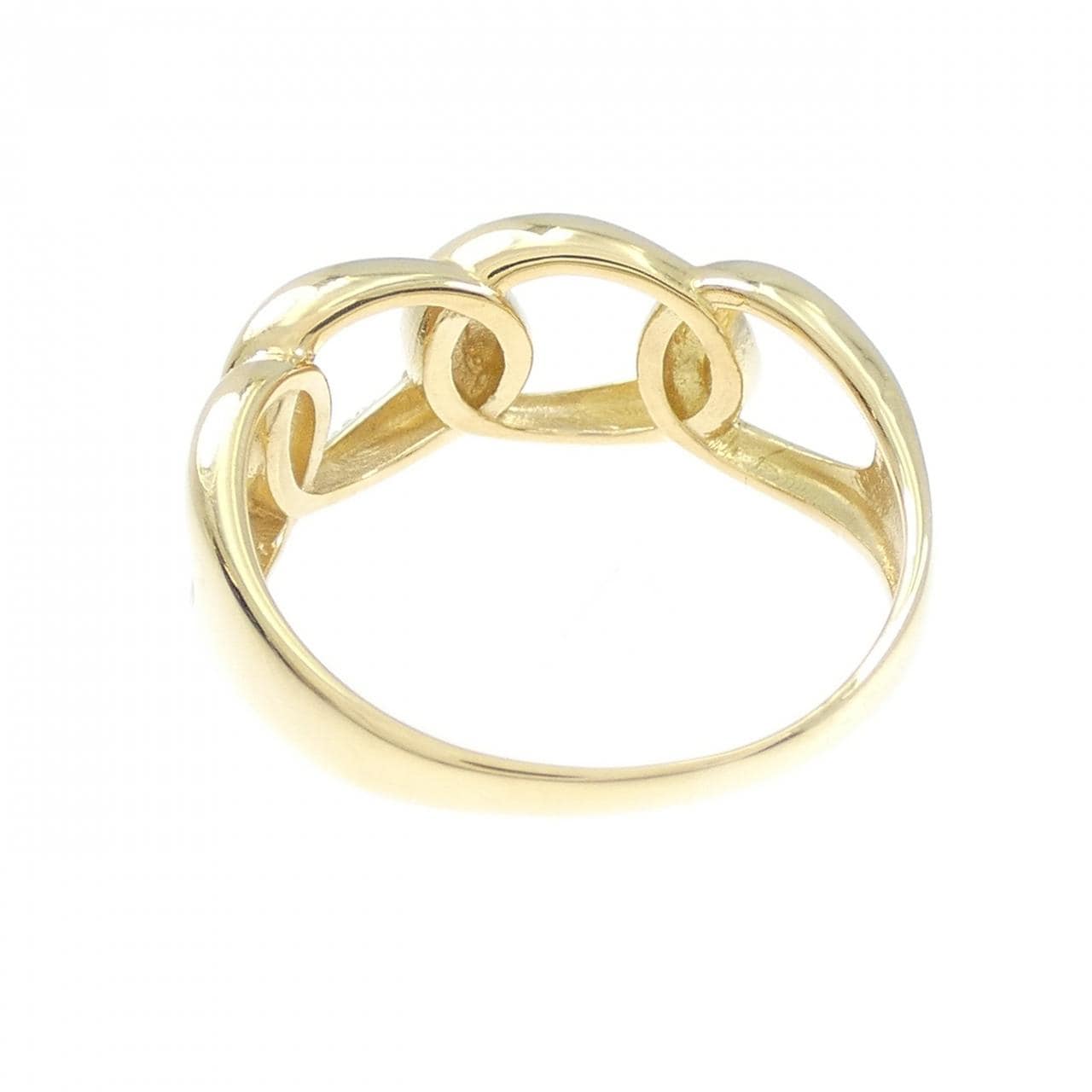 K18YG ダイヤモンド リング 0.04CT