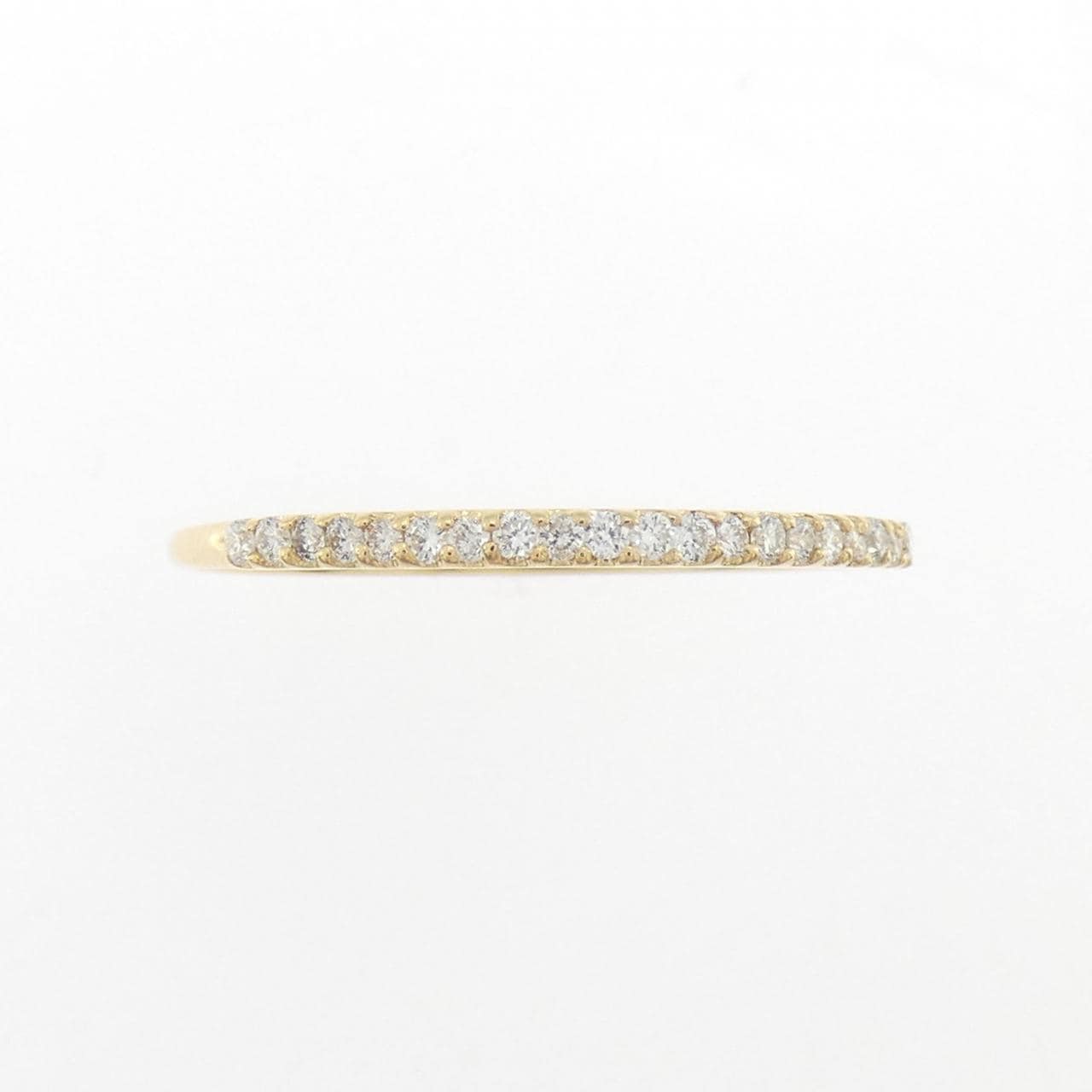 【リメイク】K18YG ダイヤモンド リング 0.10CT