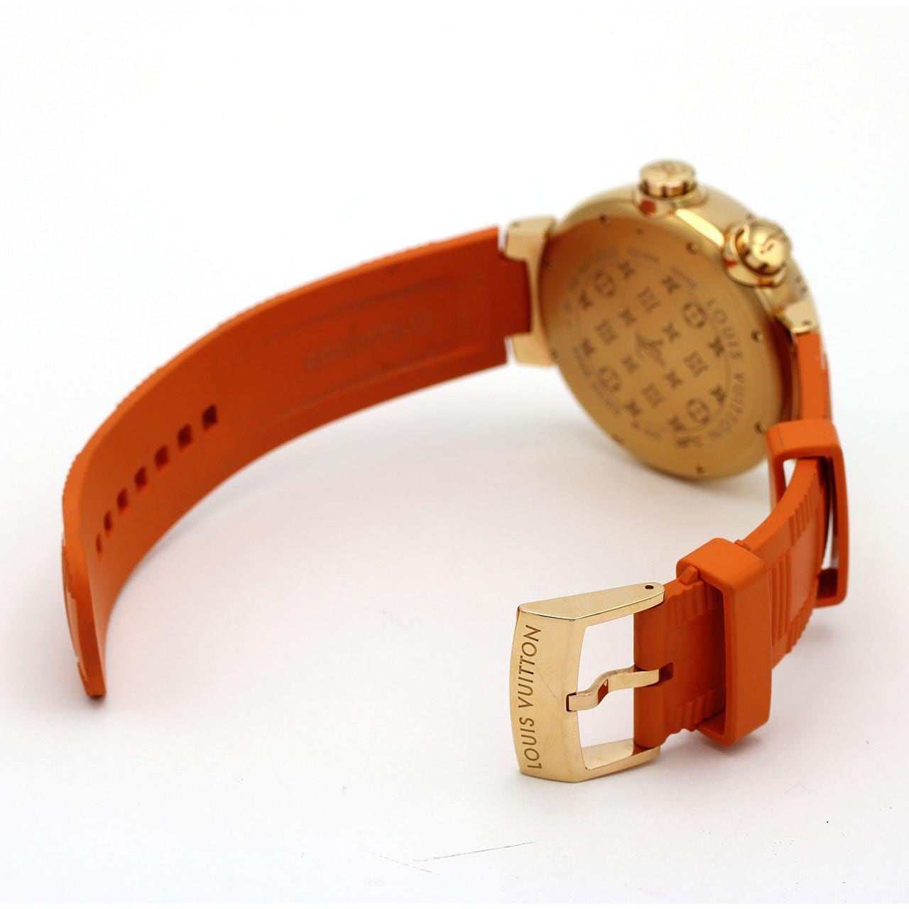 【ノーメンテナンス還元価格】ルイヴィトン タンブールダイバー PG Q103E PG･RG 自動巻