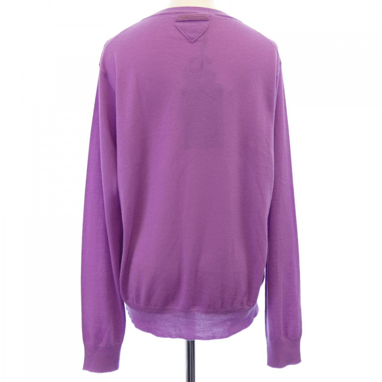 プラダ PRADA トーナルトライアングルロゴ P24D2P SOOO 10LJ ニット