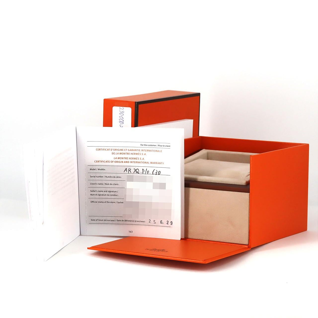 【ノーメンテナンス特価】エルメス アルソー AR7Q.810 SS クォーツ