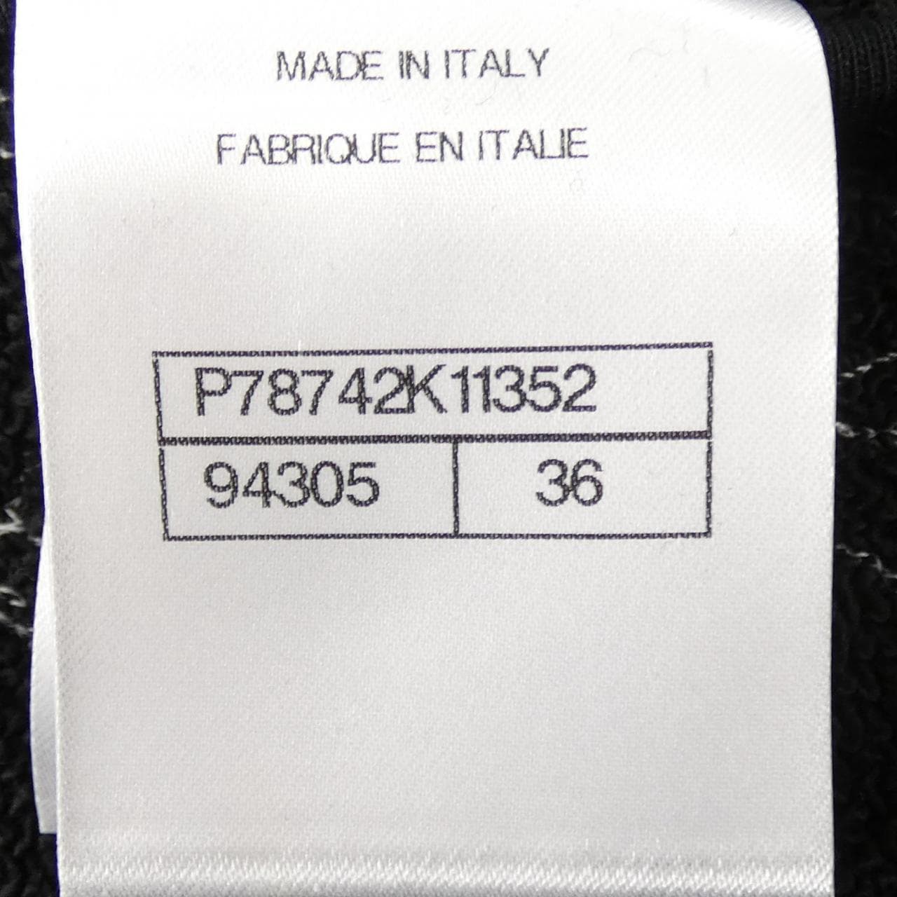 シャネル CHANEL LOOK48 P78742K11352 スウェット