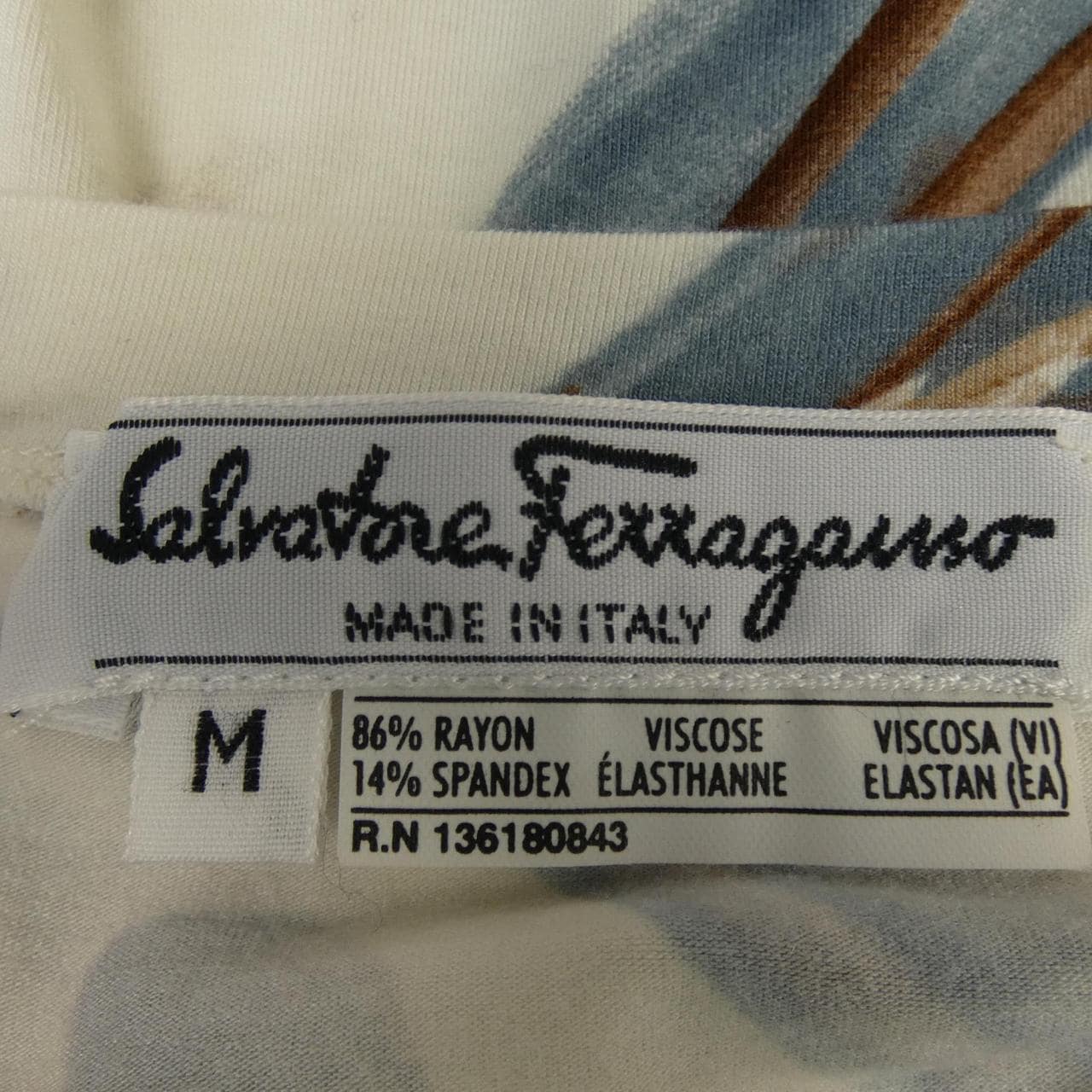 【ヴィンテージ】サルヴァトーレフェラガモ SALVATORE FERRAGAMO Tシャツ