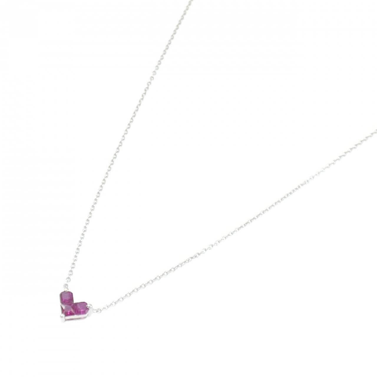スタージュエリー ミステリアスハート ネックレス 0.25CT