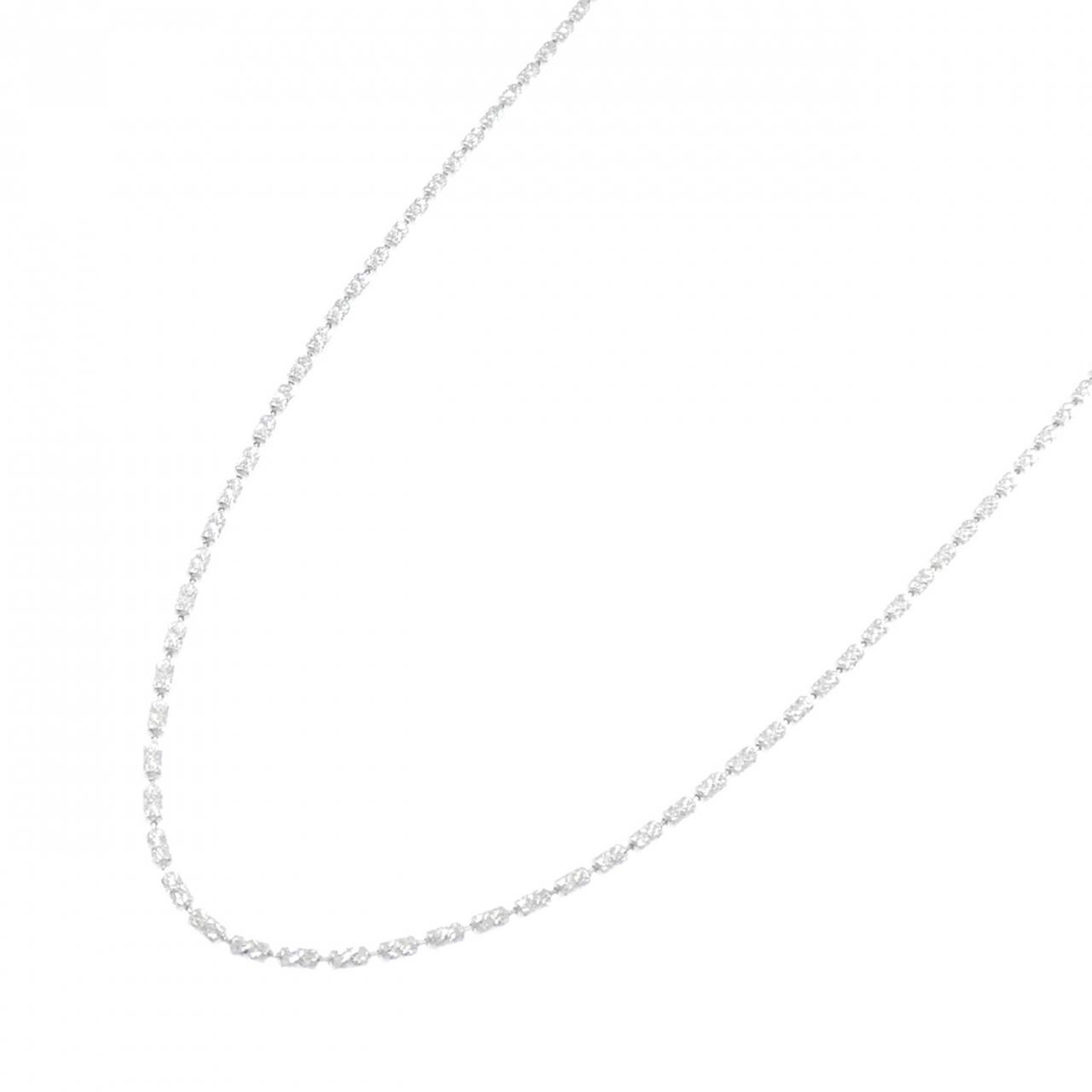 K18WG chain necklace