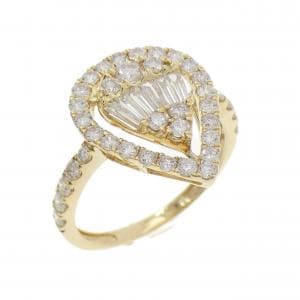 K18YG ダイヤモンド リング 1.00CT