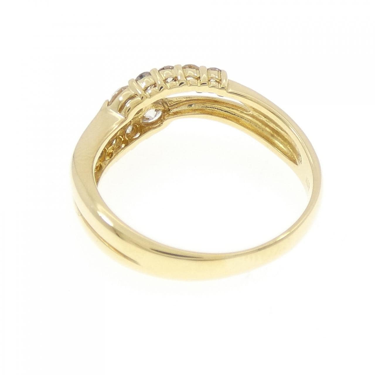 K18YG ダイヤモンド リング 0.50CT