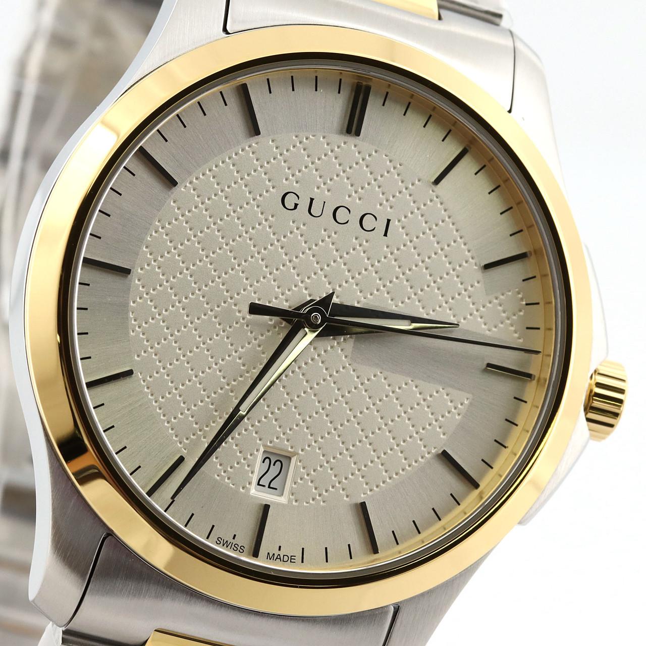 [BRAND NEW] Gucci G Timeless Combi 126.4/YA126450 SSxGP Quartz