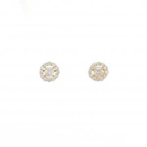 【リメイク】K18YG ダイヤモンド ピアス 0.40CT