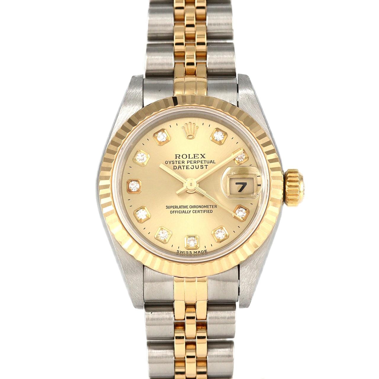 ロレックス デイトジャスト 69173G SSxYG 自動巻 U番