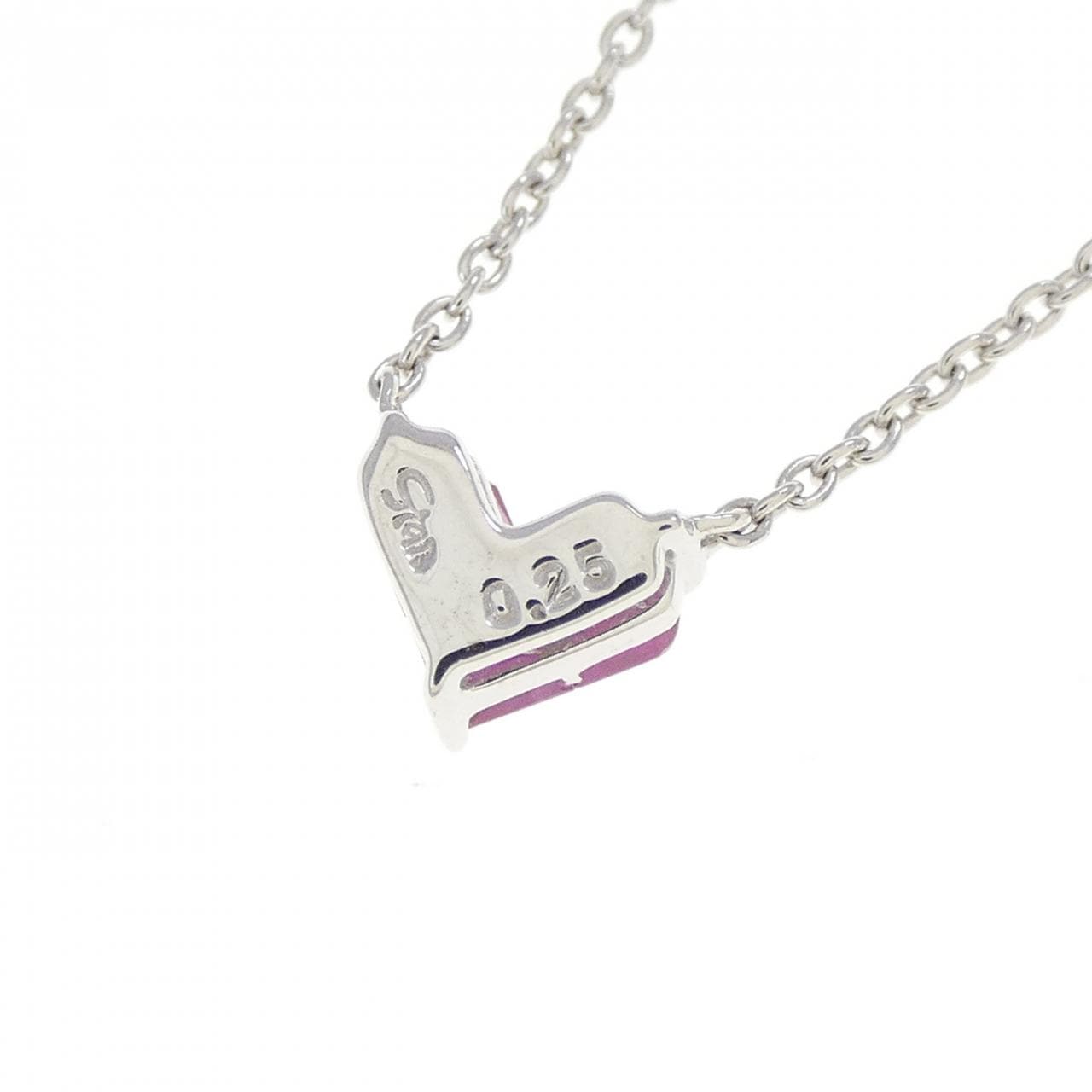 スタージュエリー ミステリアスハート ネックレス 0.25CT