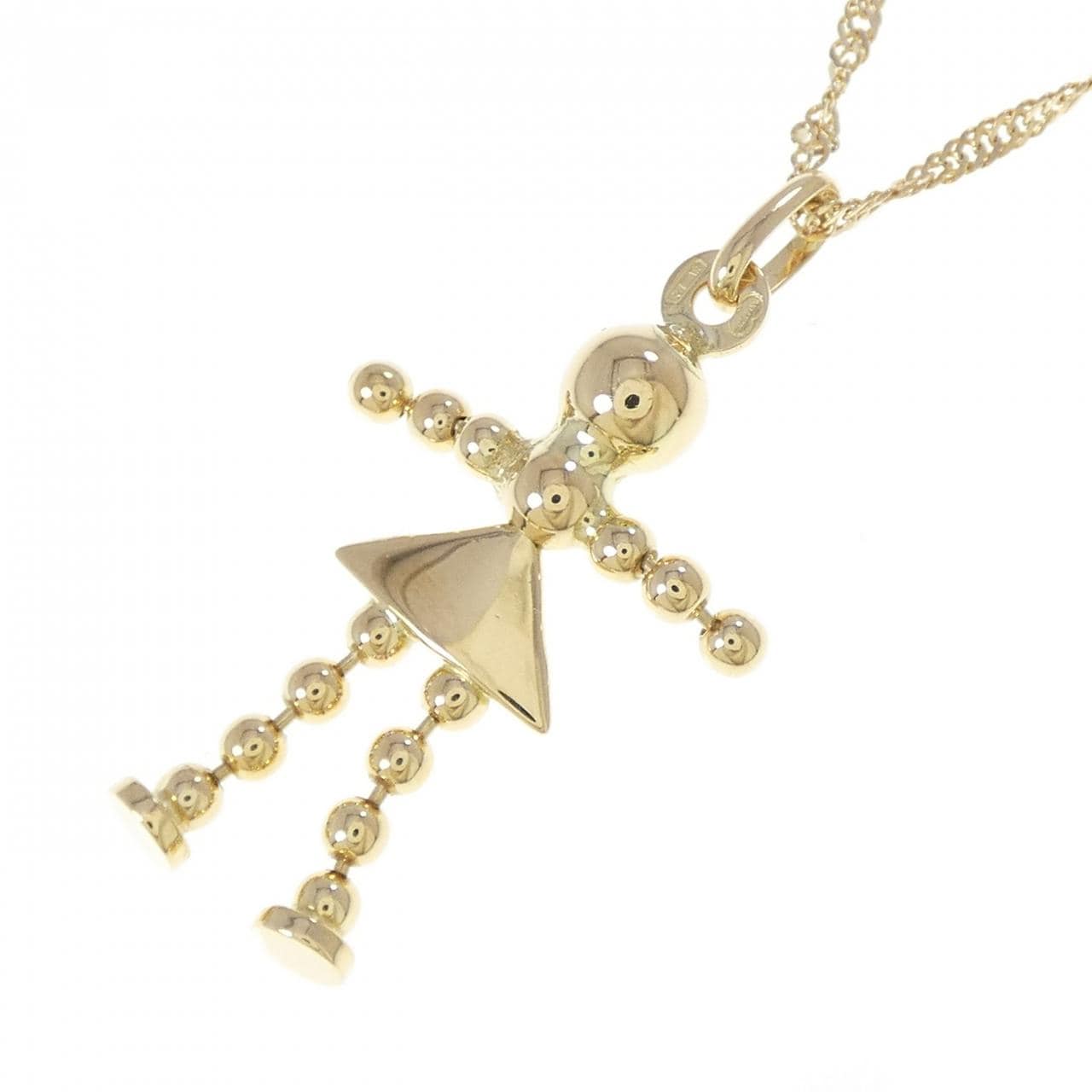 ウノアエレ 750YG/K18YG ネックレス