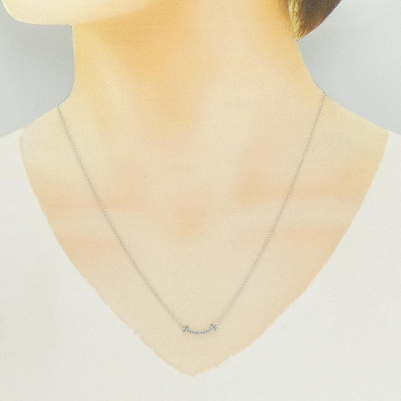 ティファニー Tスマイル マイクロ ホリデー限定 ネックレス