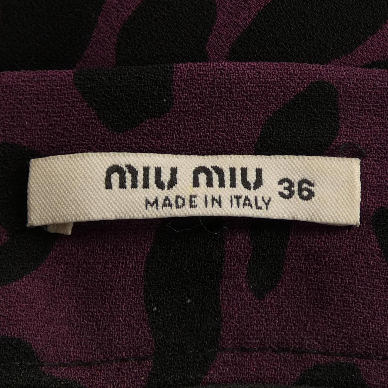 ミュウミュウ MIU MIU MG790 1KKN スカート