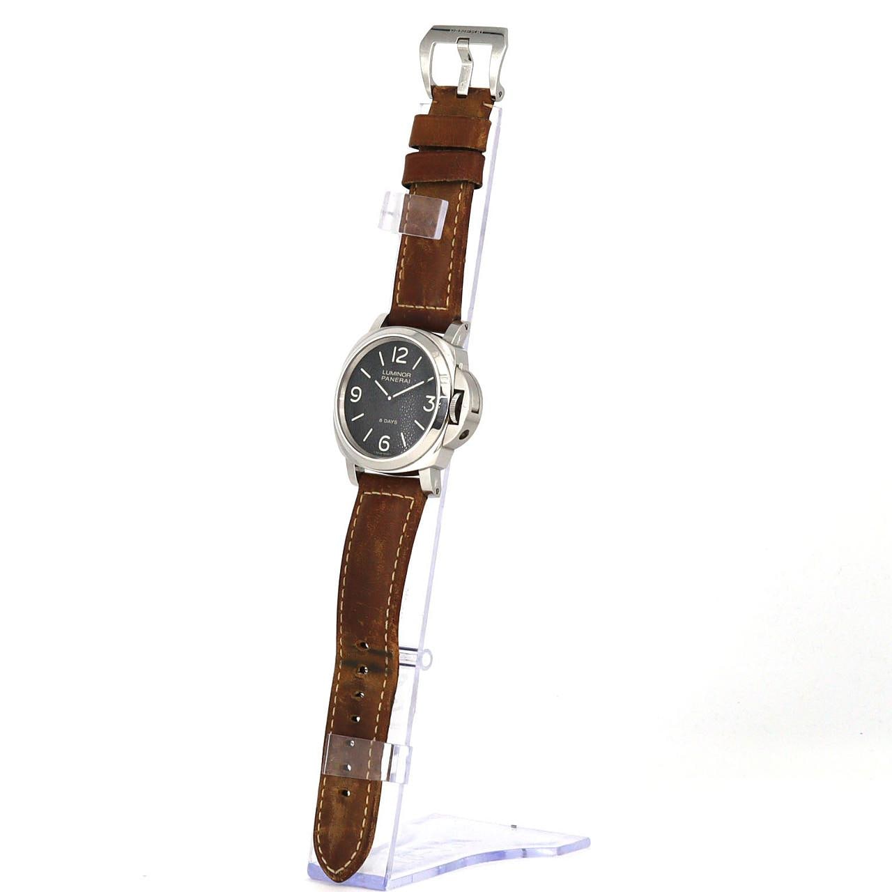 【ノーメンテナンス還元価格】パネライ ルミノールベース8DAYSアッチャイオ PAM00560 SS 手巻