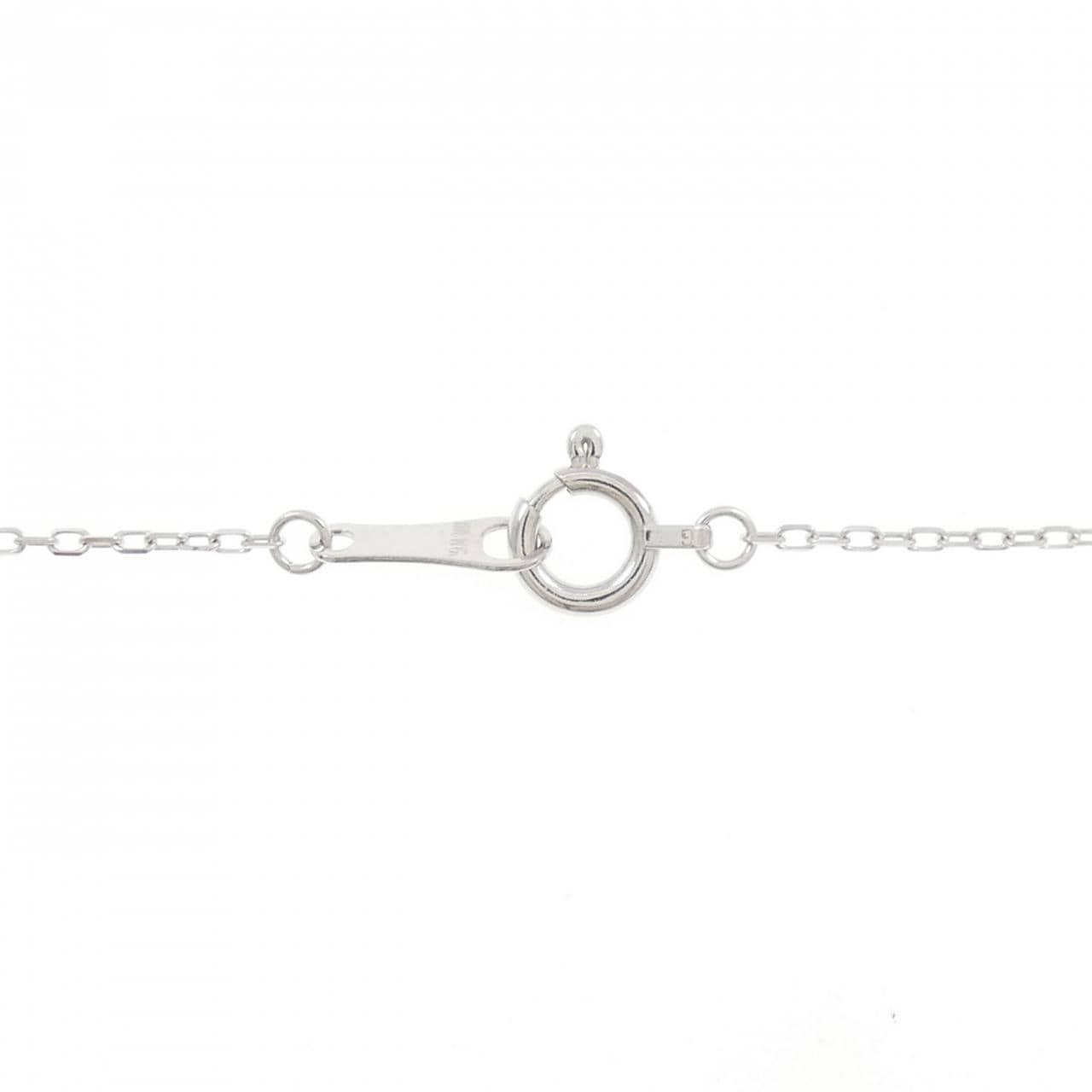 K18WG ダイヤモンド ネックレス 0.20CT