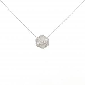 K18WG ダイヤモンド ネックレス 0.50CT