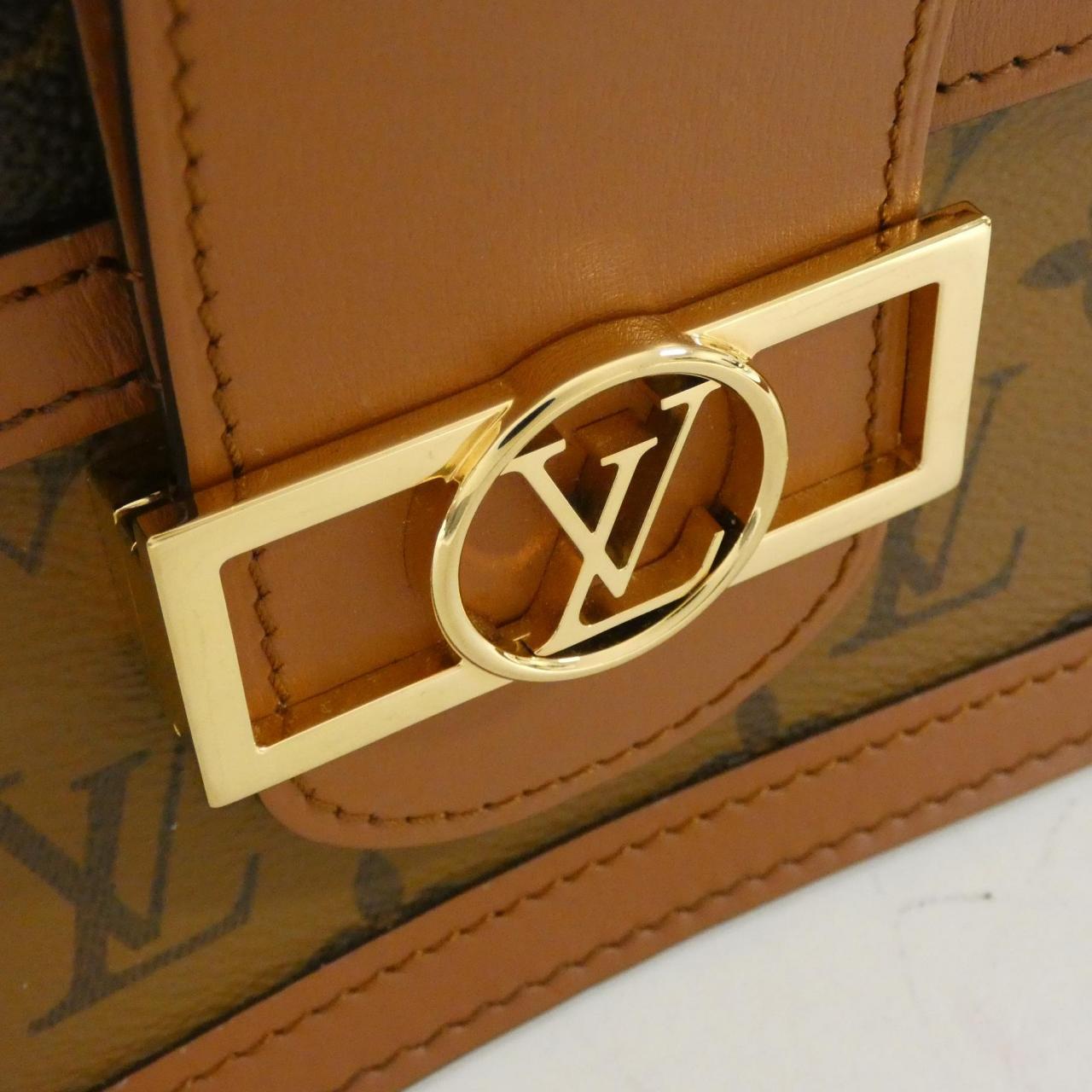 LOUIS VUITTON Monogram Reverse Dauphine MM M45958 Shoulder Bag