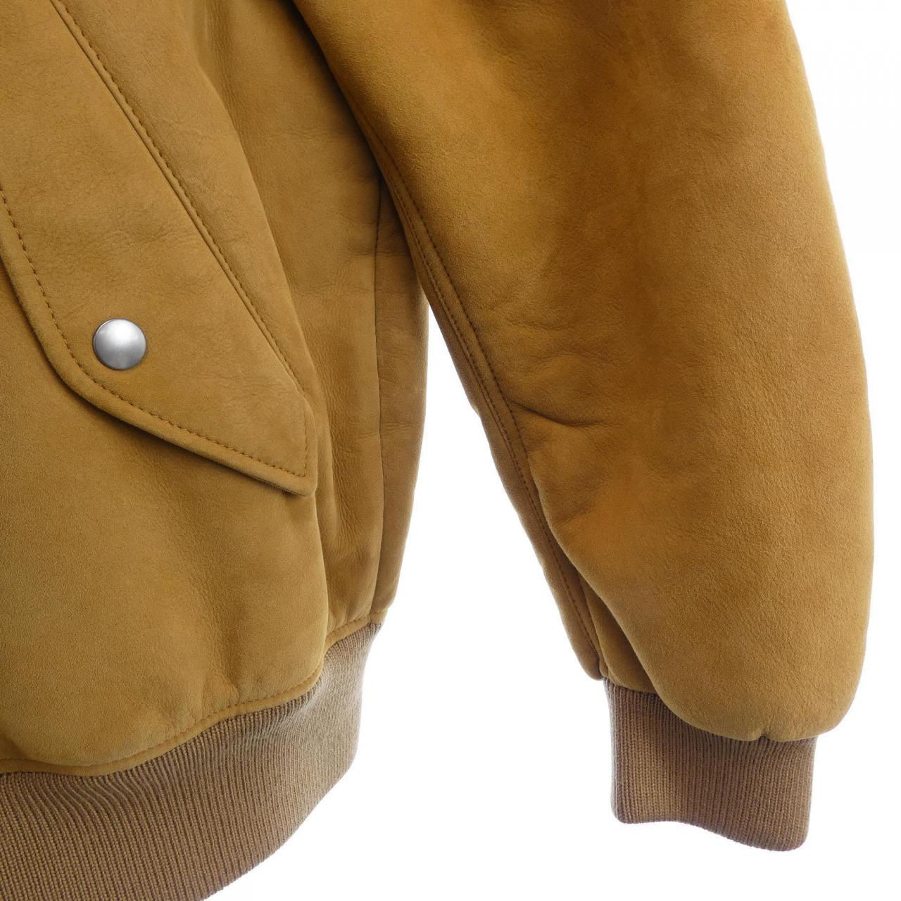 プラダ PRADA トライアングルロゴ 58A086 1ZXR ムートンジャケット