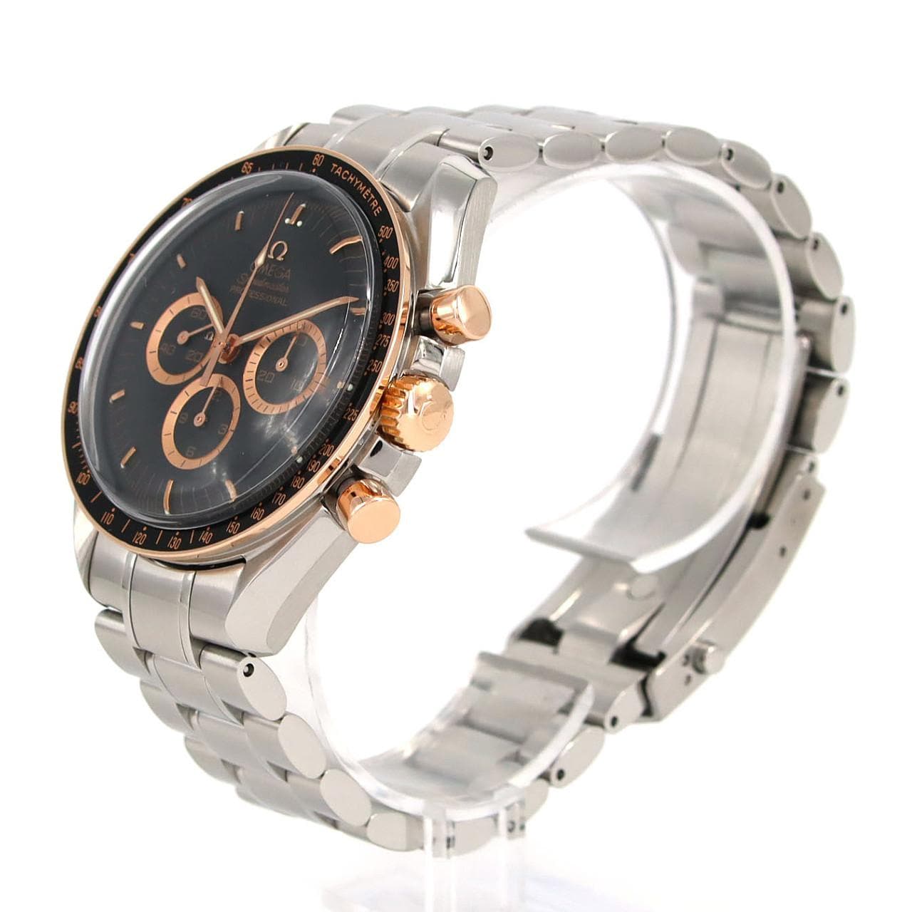 オメガ スピードマスタープロ PGコンビ･アポロ15号35th LTD 3366.51 SSxPG 手巻