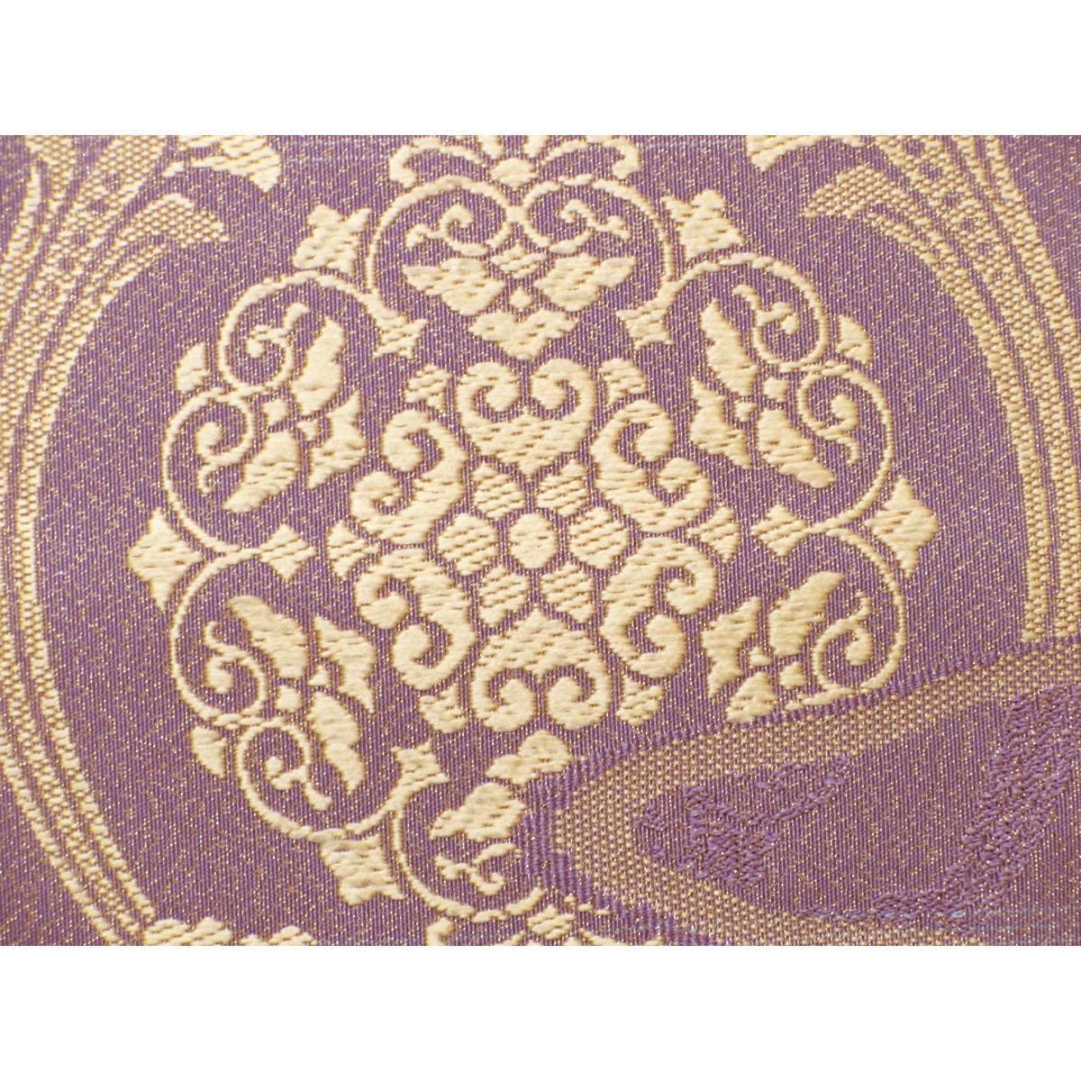 袋帯　綴織　唐織　芯なし仕立