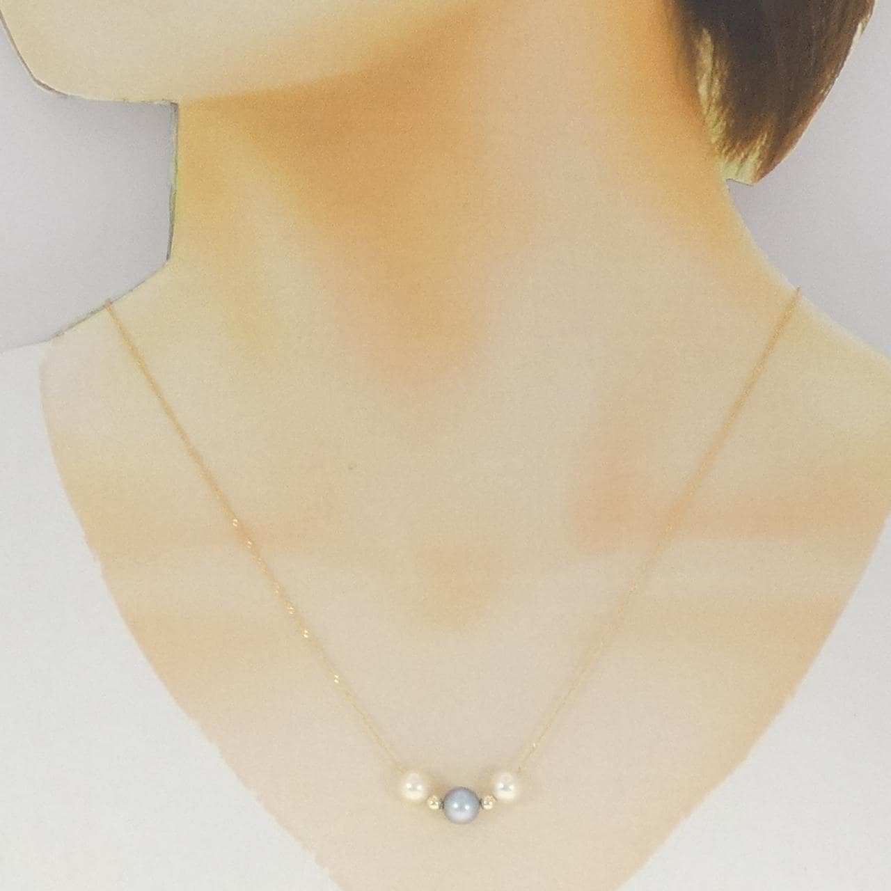 K18YG アコヤパール ネックレス