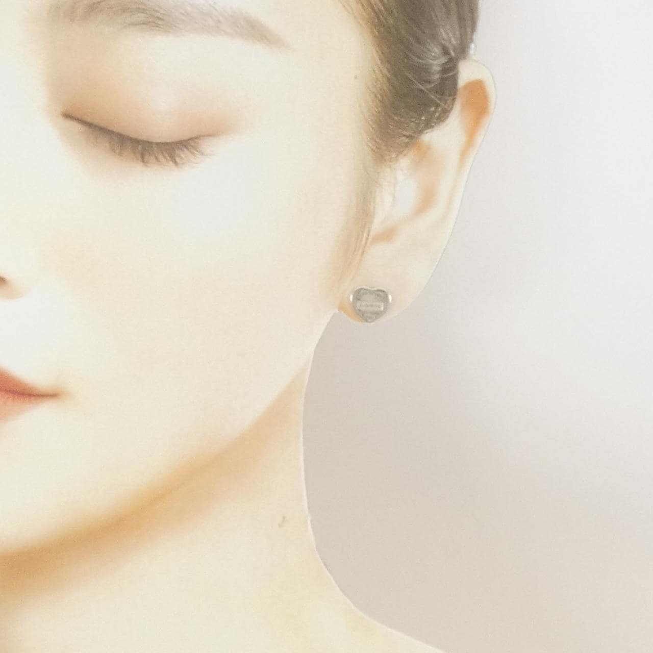 ティファニー ハートタグ ピアス