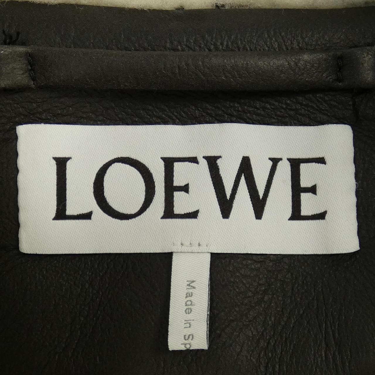 羅埃貝LOEWE羊皮夾克