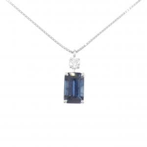 PT900/PT850 非加熱 サファイヤ ネックレス 8.114CT