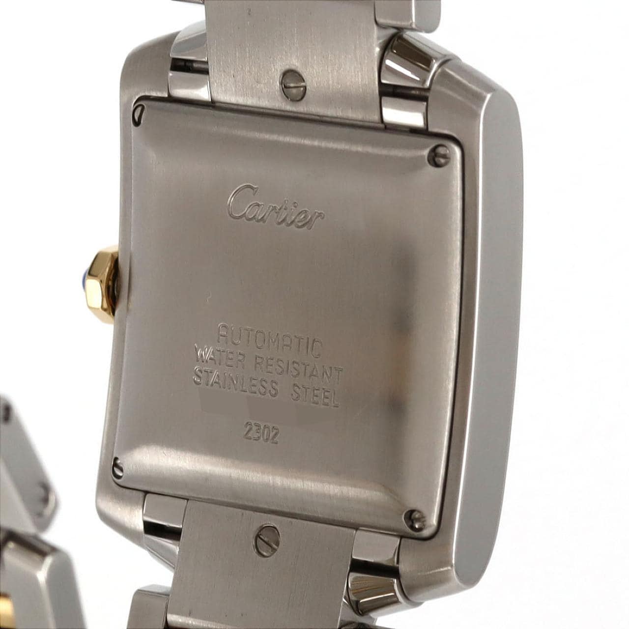 Cartier Tank Française LM Combi W51005Q4 SSxYG自動上弦