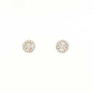 【リメイク】K18YG ダイヤモンド ピアス 0.40CT