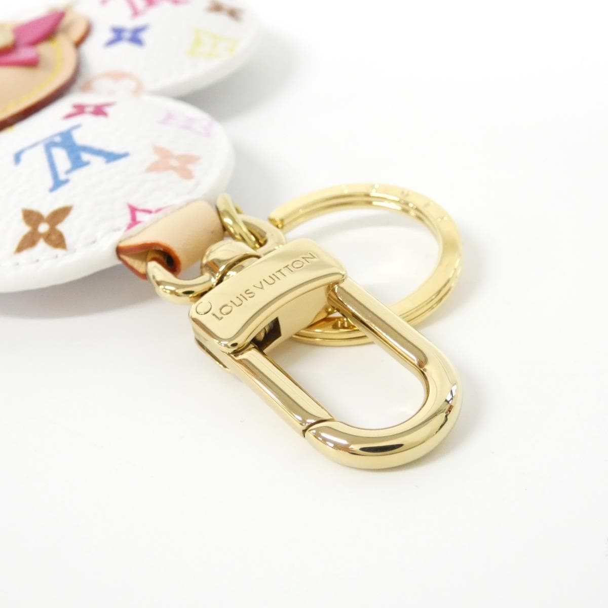 【未使用品】ルイヴィトン　マルチカラー（ＬＶｘＴＭ）　バッグチャームヴィヴィエンヌヘッド　Ｍ０３７２８　キーリング