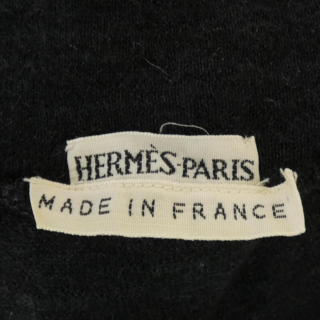 【ヴィンテージ】エルメス HERMES タートルネック 長袖 ニット