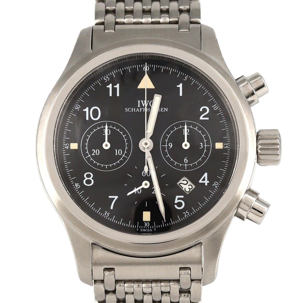 IWC フリーガークロノグラフ IW374101 SS クォーツ