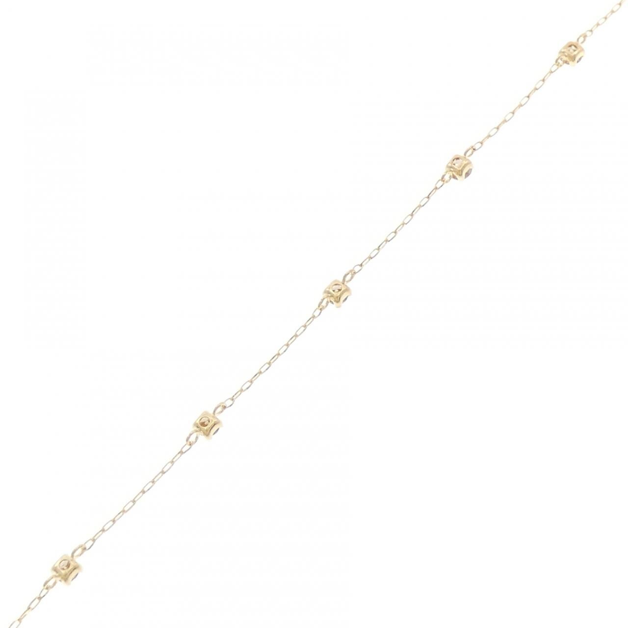 K18YG ダイヤモンド ブレスレット 0.50CT
