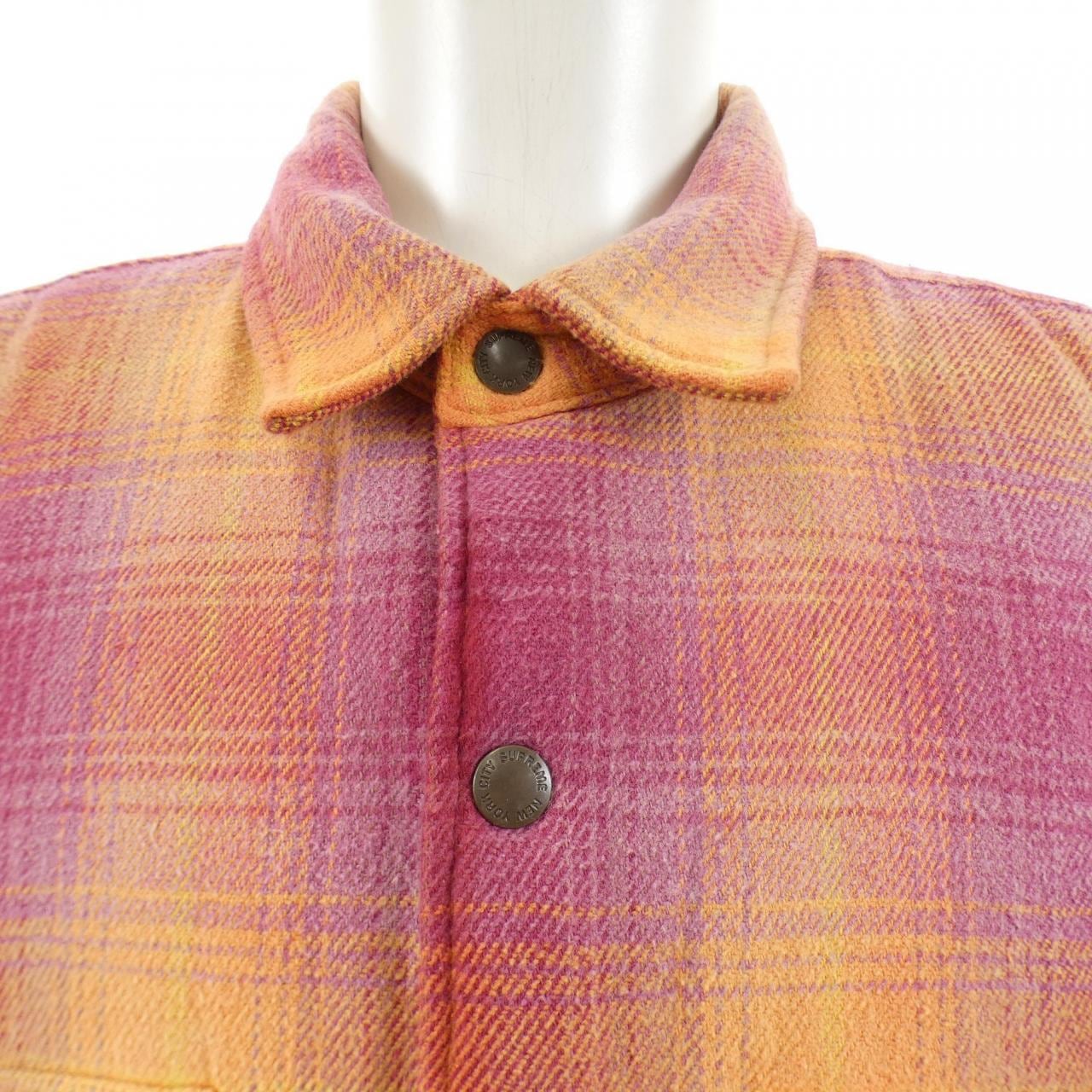 シュプリーム SUPREME shearling Lined シャツ