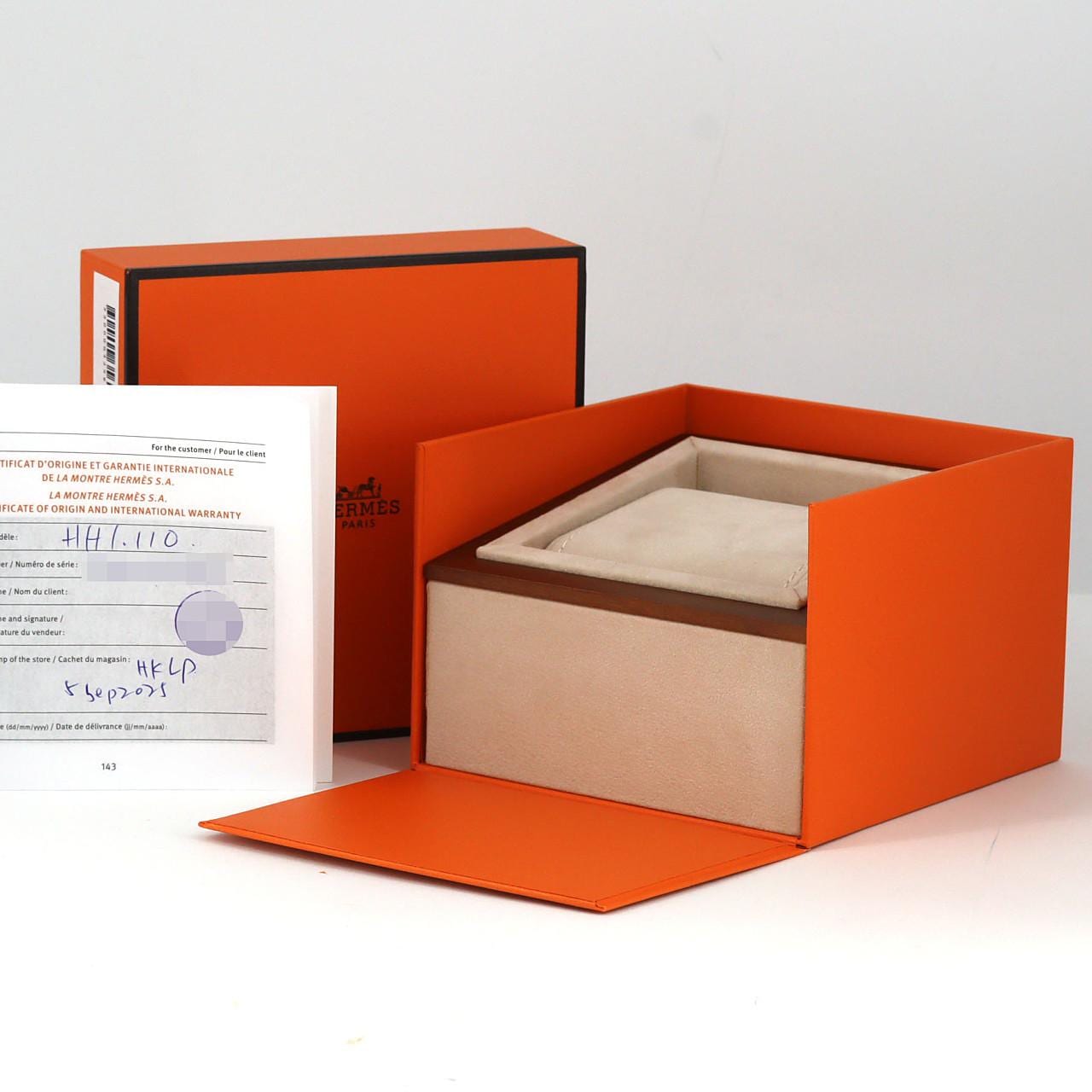 エルメス Hウォッチ ･11P HH1.110 SS クォーツ