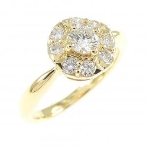 K18YG ダイヤモンド リング 0.50CT