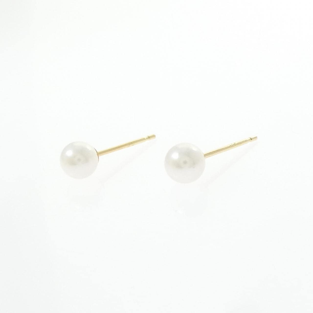 K18YG アコヤパール ピアス 4.4mm